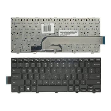 Nešiojamo kompiuterio klaviatūra Dell Inspiron 14, 3000, 3441, 3442, 3446, 3447, 3449, 3451, 3458