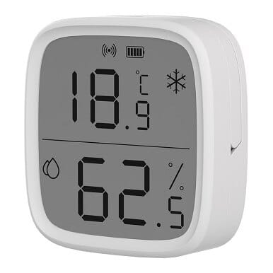 SONOFF Zigbee išmanusis temperatūros ir drėgmės jutiklis su LCD ekranu