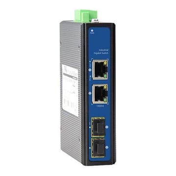 PoE šakotuvas 2x Gigabit PoE+2x SFP UPLINK, 45 W Industrial