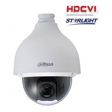 HD-CVI valdoma kam. 2MP STARLIGHT STARVIS sensorius, 0.005Lux, x25, IP67, IK10