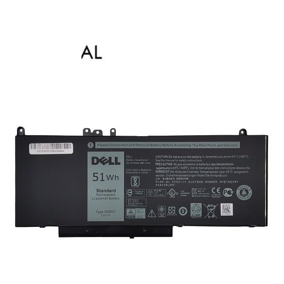 Originali nešiojamo kompiuterio baterija Dell G5M10, 51 Wh