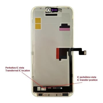 Pakaitinis telefono ekranas iPhone 16 Pro Max, LTPO Soft OLED, 120 Hz