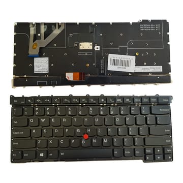 Nešiojamo kompiuterio klaviatūra Lenovo X1 Carbon Gen 3, US