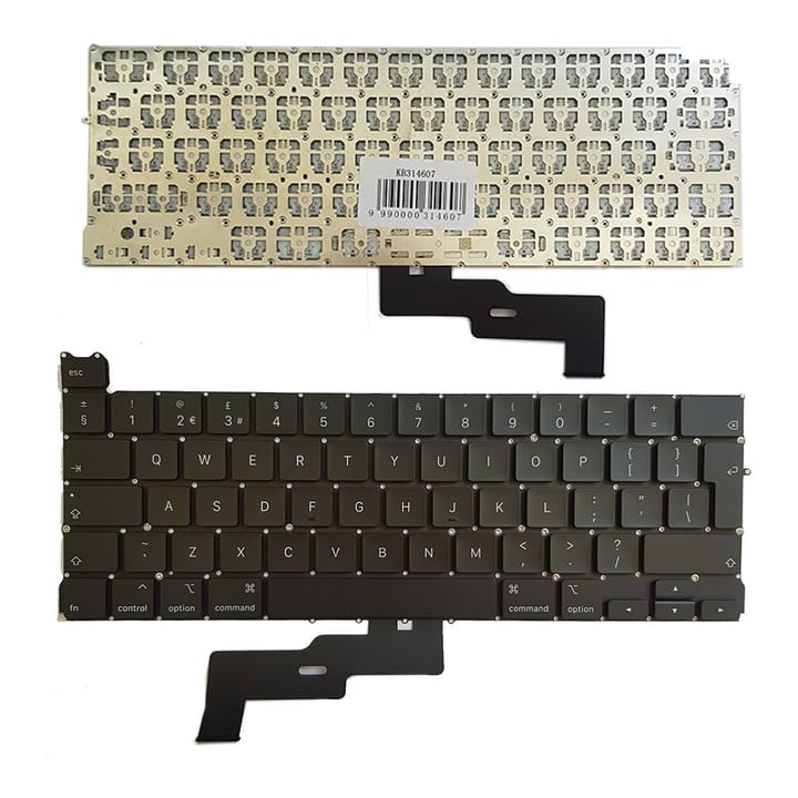 Nešiojamo kompiuterio klaviatūra Apple A2289, UK