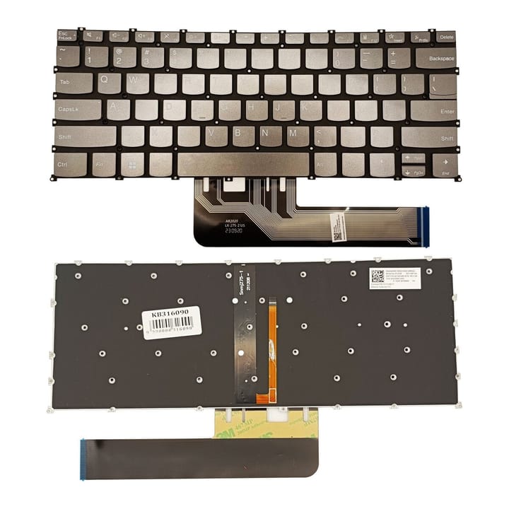 Nešiojamo kompiuterio klaviatūra Lenovo Thinkbook 14 G2 ITL, su pašvietimu, US