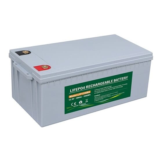 Akumuliatorius LiFePO4 12,8 V, 200Ah