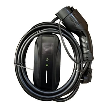 Elektromobilio nešiojamas įkroviklis Type 1 - Schuko (220 V), 6–16 A, 3.5kW, 1-fazė, 5m