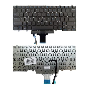 Nešiojamo kompiuterio klaviatūra Dell Latitude E3340, E5450, E7450, su „trackpoint“, US