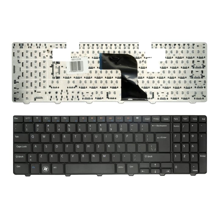 Nešiojamo kompiuterio klaviatūra Dell Inspiron 15R, N5010, M5010, UK
