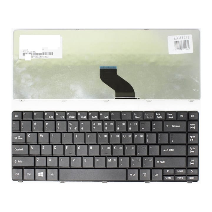 Nešiojamo kompiuterio klaviatūra Acer Aspire E1-451G, E1-471