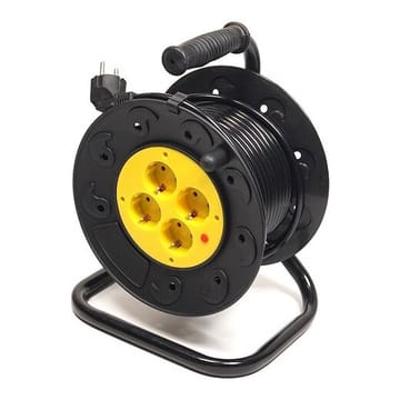 Ilgintuvas su rite 15m, 4 lizdai, 3x1.5mm2