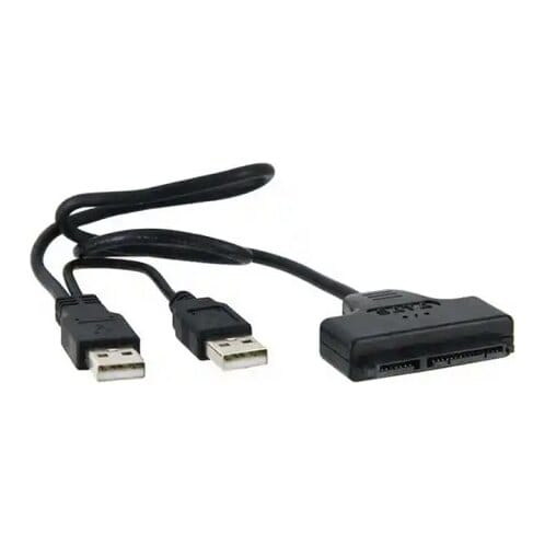 USB 2.0 Type-A - SATA 7+15Pin adapteris