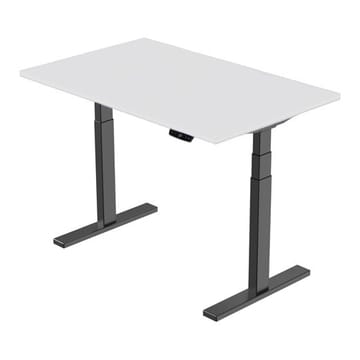 Profesionalus reguliuojamo aukščio stalas, 139cm x 68cm, baltas