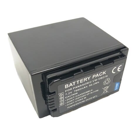 Baterija Panasonic VW-VBD78 7800 mAh