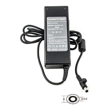 Įkroviklis nešiojamam kompiuteriui Samsung 90 W, 19 V, 4,74 A, kištukas 5,5 × 3,0 mm su adatėle