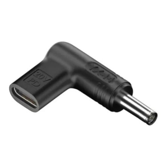 USB Type-C į DC 6.5x4,4 mm adapteris