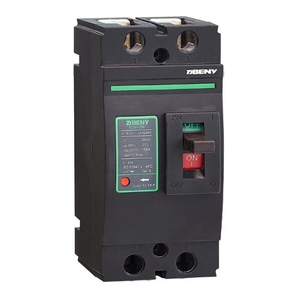 DC jungiklis 2P, 250 A, 500VDC