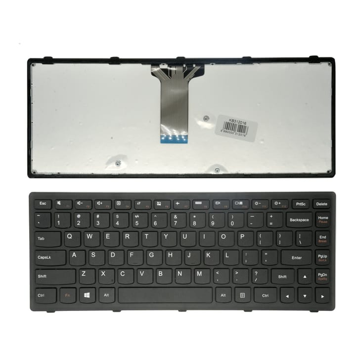 Nešiojamo kompiuterio klaviatūra Lenovo Z410, G400, G405 (su rėmeliu)
