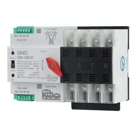 Automatinis perjungėjas CNC 4P 220 V 100 A