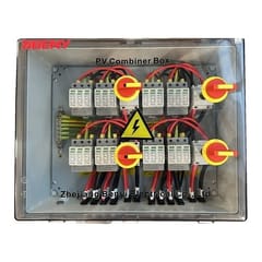 PV atjungimo skydelis, DC 8in-8out, išorinis