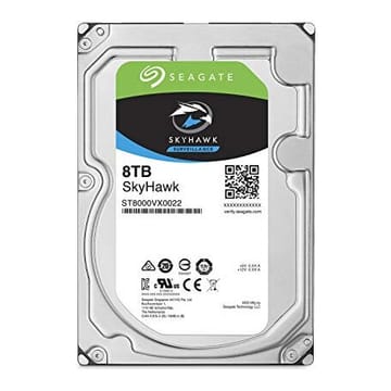 8TB SEAGATE SURVEILLANCE SKYHAWK 3.5“, HDD SATA 8TB 7200RPM SATA 6G