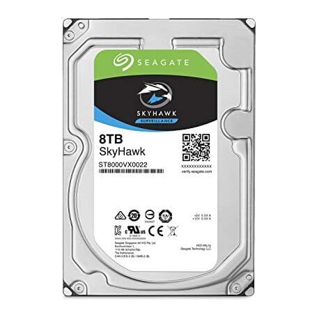 8TB SEAGATE SURVEILLANCE SKYHAWK 3.5“, HDD SATA 8TB 7200RPM SATA 6G