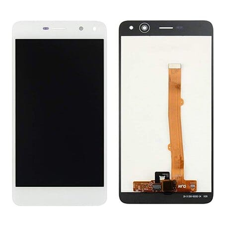 Pakaitinis telefono ekranas Huawei Y6 2017 (Nova Young) / Y5 2017 (Y5 III) (baltas)