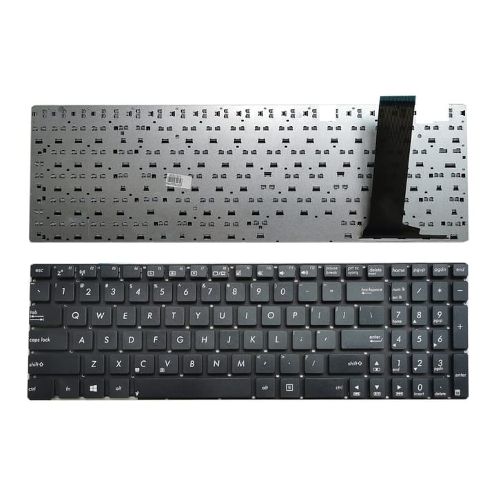 Nešiojamo kompiuterio klaviatūra ASUS N56, N76, R500v, S500, U550 (US)