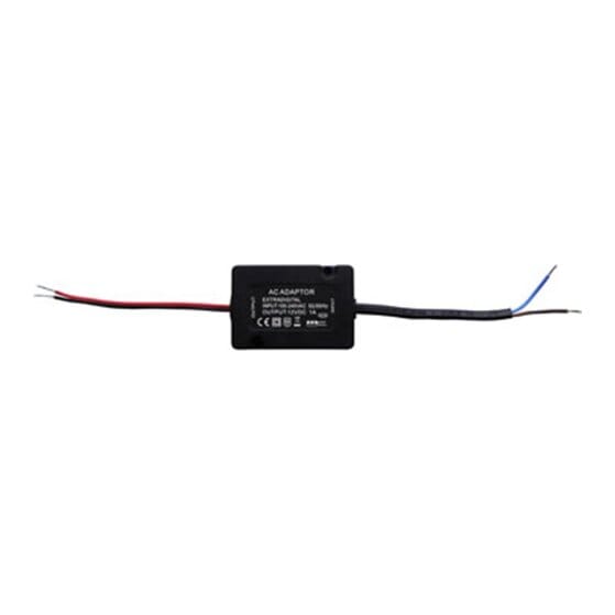Maitinimo šaltinis 12 V, 1 A, 12 W hermetinis, IP67