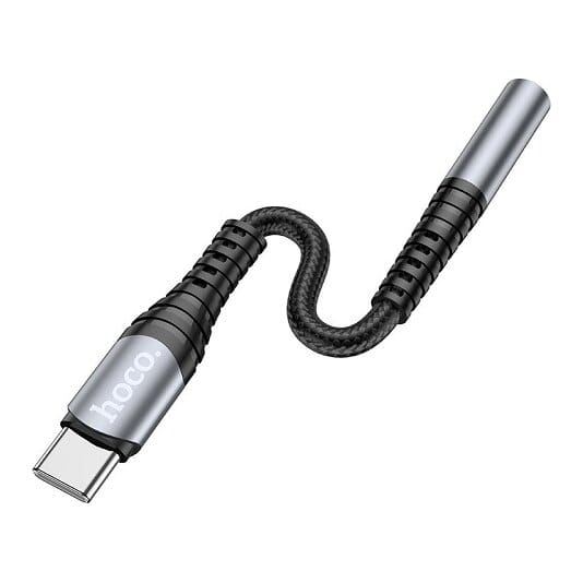 Adapteris HOCO USB Type-C (M) - ausinių jungtis 3,5 mm (F)