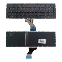 Nešiojamo kompiuterio klaviatūra HP Pavilion 15-CX, 15-DS, su pašvietimu, US