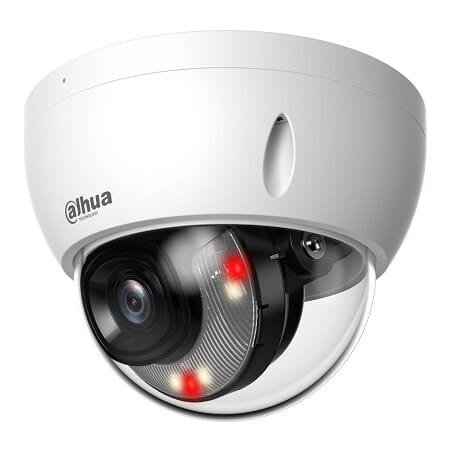 IP kam.kupol. 6MP 1/2.7” CMOS, 2,8 mm.112° F1.6, 20-25fps, IR+LED 30m., WDR, IVS, IP67, IK10,MIC