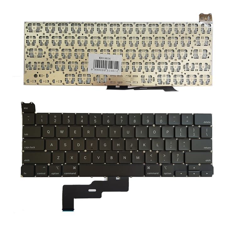 Nešiojamo kompiuterio klaviatūra Apple A2289, US