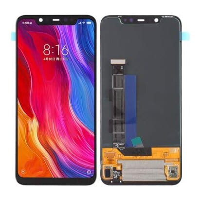 Originalus telefono ekranas Xiaomi Mi 8 (juodas)