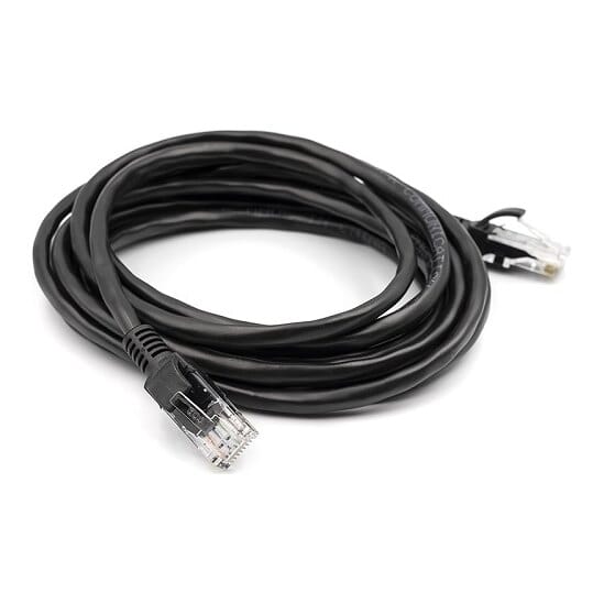 Kabelis Cat5E UTP, 3m, juodas