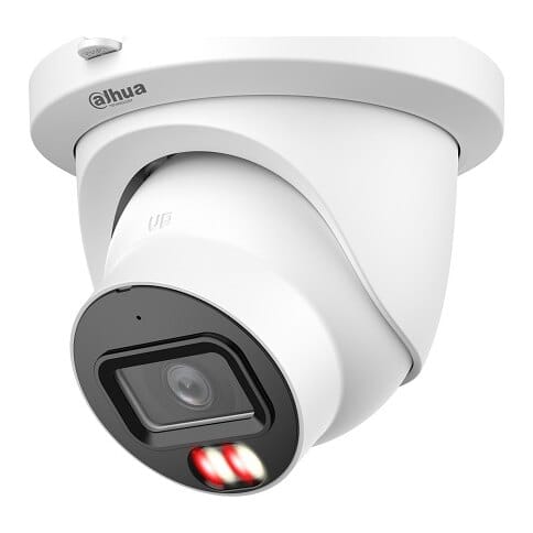IP kamera HDW5459TM-ASE-IL 3,6 mm. 4MP FULL-COLOR. IR+LED pašvietimas iki 50m. 3,6 mm 89°. SMD, IVS