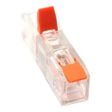 Universali užspaudžiama laidų jungtis, tiesi 1-1, 0.2-4.0mm², 32 A, 450 V, 100vnt.