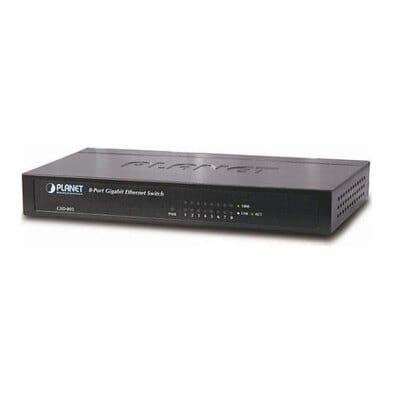 8-prievadų Gigabitinis interneto tinklo šakotuvas Planet GSD-805-EU