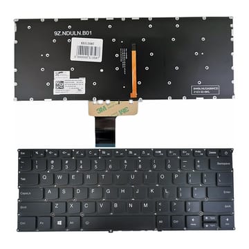 Nešiojamo kompiuterio klaviatūra Lenovo IdeaPad 720S-13, 720S-13IKB (US) su pašvietimu