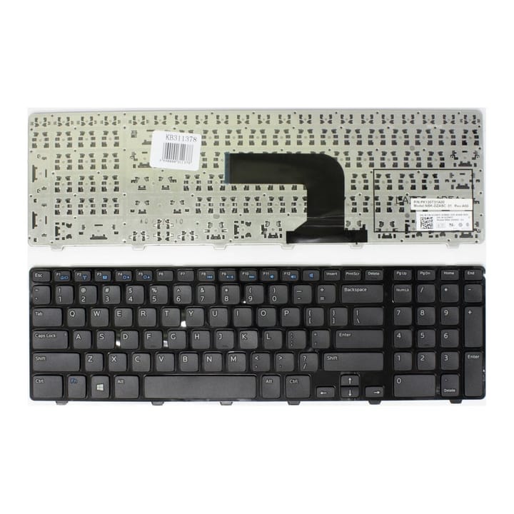 Nešiojamo kompiuterio klaviatūra Dell Inspiron 17 3721