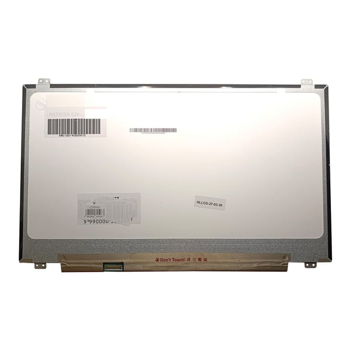 Nešiojamo kompiuterio ekranas 17.3" 1600x900, 60 Hz, matinis, 30 pin (jungtis kairėje), N173FGA-E34