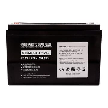 Akumuliatorius LiFePO4 12,8 V, 42Ah