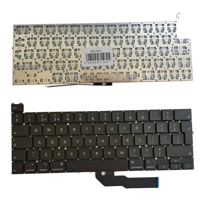 Nešiojamo kompiuterio klaviatūra Apple A2251, UK