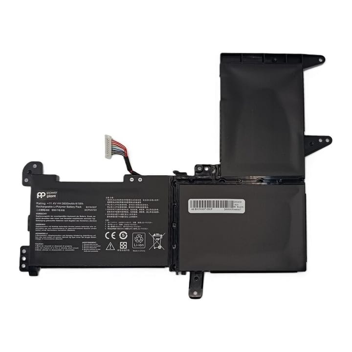 Suderinama nešiojamo kompiuterio baterija ASUS B31N1637, 3600 mAh