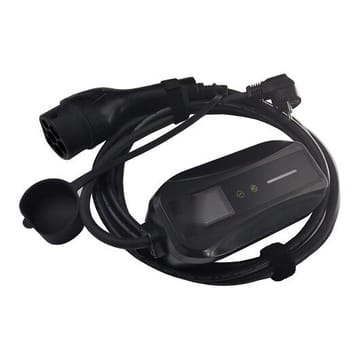 Elektromobilio nešiojamas įkroviklis GB/T - Schuko (220 V), 6–16 A, 3.5kW, 1-fazė, 5m