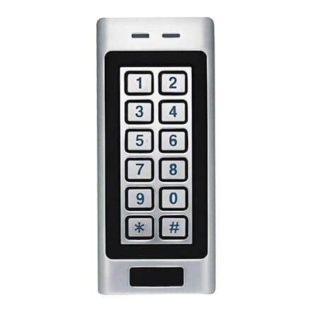Multifunkcinė klaviatūra su RFID kortelių skaitytuvu ir integruotu valdikliu
