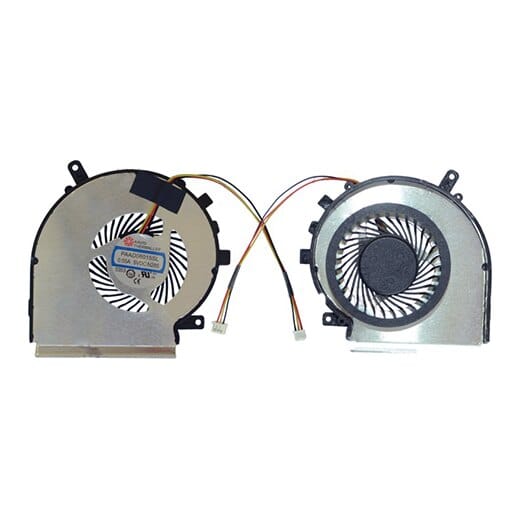 Ventiliatorius nešiojamam kompiuteriui MSI GE62, GE72 (kairės pusės)