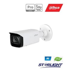 IP kam. AI 5M 2K Cilind. STARLIGHT su LXIR iki 80m, 5MP(2592x1944) 1~20fps, 3,6 mm, H.265+, ePoE