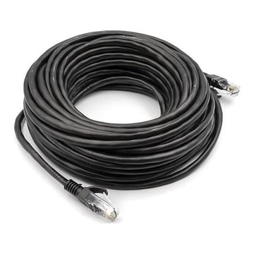 Kabelis Cat5E UTP, 15m, juodas