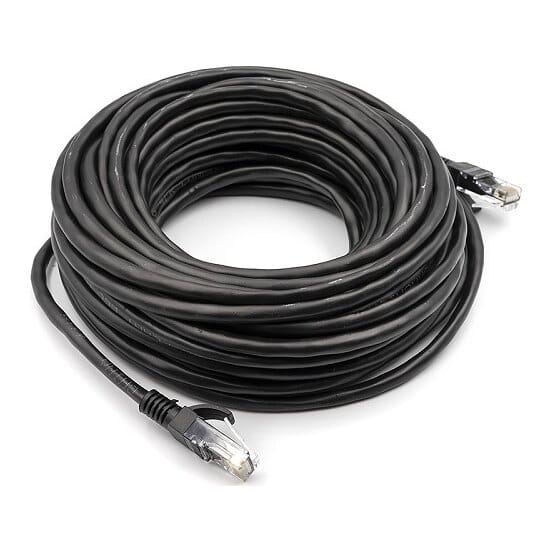 Kabelis Cat5E UTP, 15m, juodas